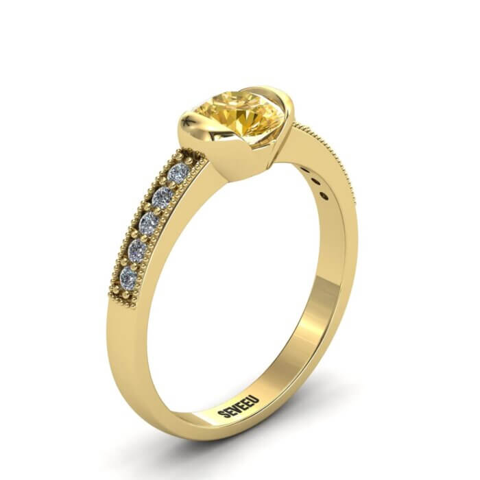 Złoty pierścionek zareczynowy od seveeu (8)