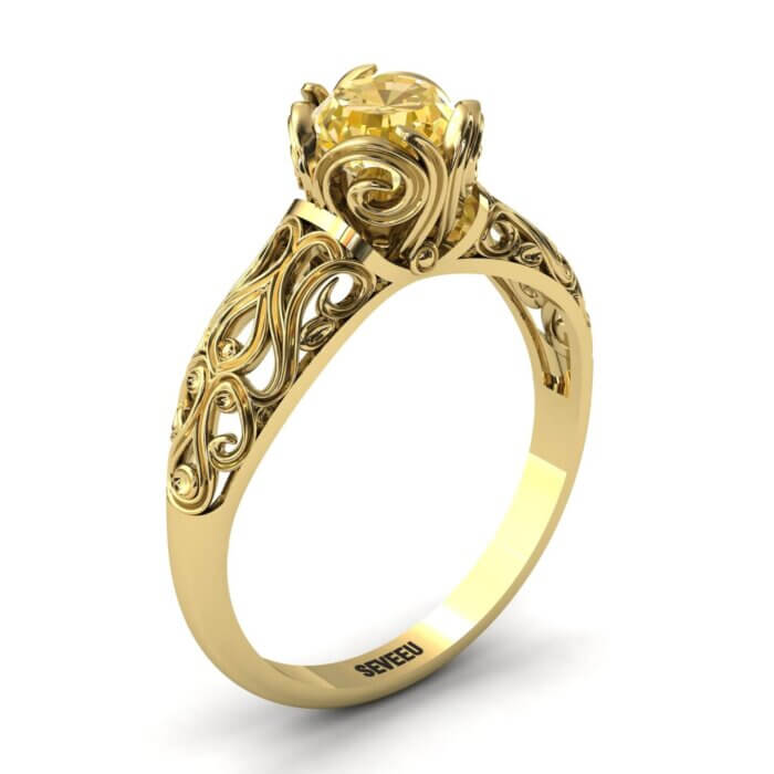 złoty pierścionek zaręczynowy od seveeu jubiler warszawa (14)