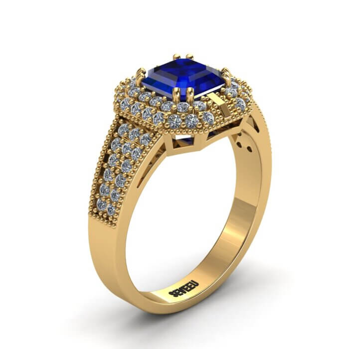 Złoty Pierścionek od Seveeu, Jubiler warszawa pierścionki zaręczynowe (1)
