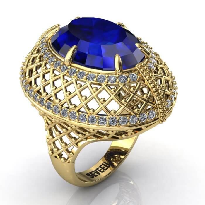 Złoty pierścionek z Prasiolitem od seveeu (1)