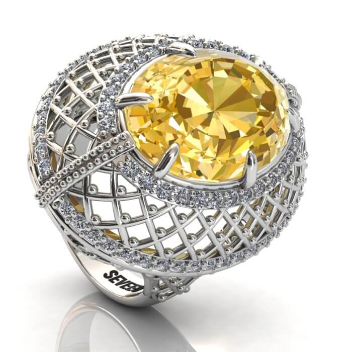 Złoty pierścionek z Prasiolitem od seveeu (2)