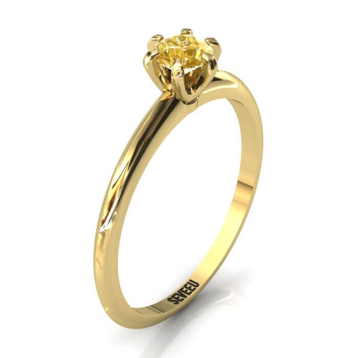 Złoty pierścionek zaręczynowy z brylantem ponad 1 ct od seveeu (10)