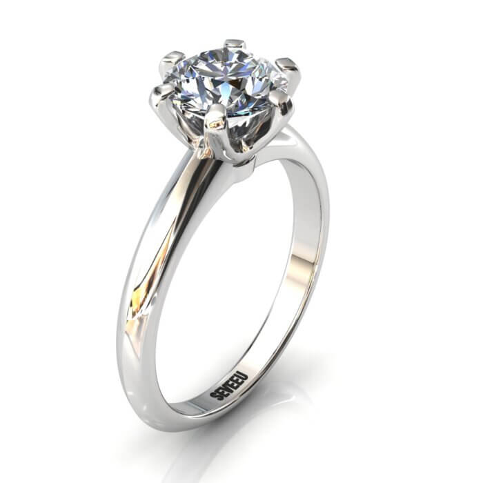 Złoty pierścionek zaręczynowy z brylantem ponad 1 ct od seveeu (14)