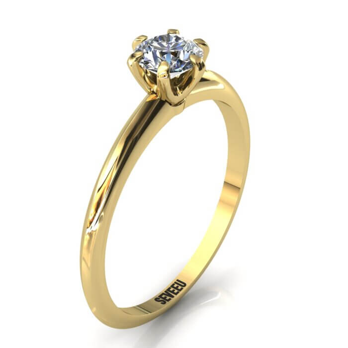 Złoty pierścionek zaręczynowy z brylantem ponad 1 ct od seveeu (17)