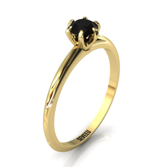 Złoty pierścionek zaręczynowy z brylantem ponad 1 ct od seveeu (36)