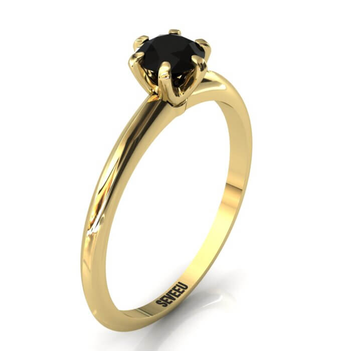 Złoty pierścionek zaręczynowy z brylantem ponad 1 ct od seveeu (37)