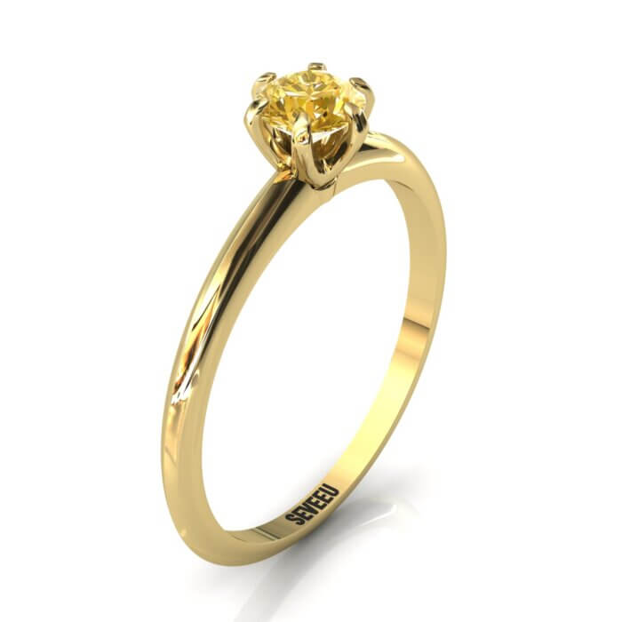 Złoty pierścionek zaręczynowy z brylantem ponad 1 ct od seveeu (6)