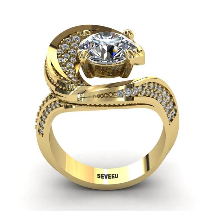 złoty pierścionek prestige z brylantem o masie 1,6 ct (8)